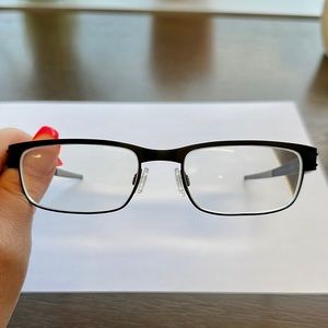Oakley - Metal Plate - Prescription Eyeglasses - Matte Bkack